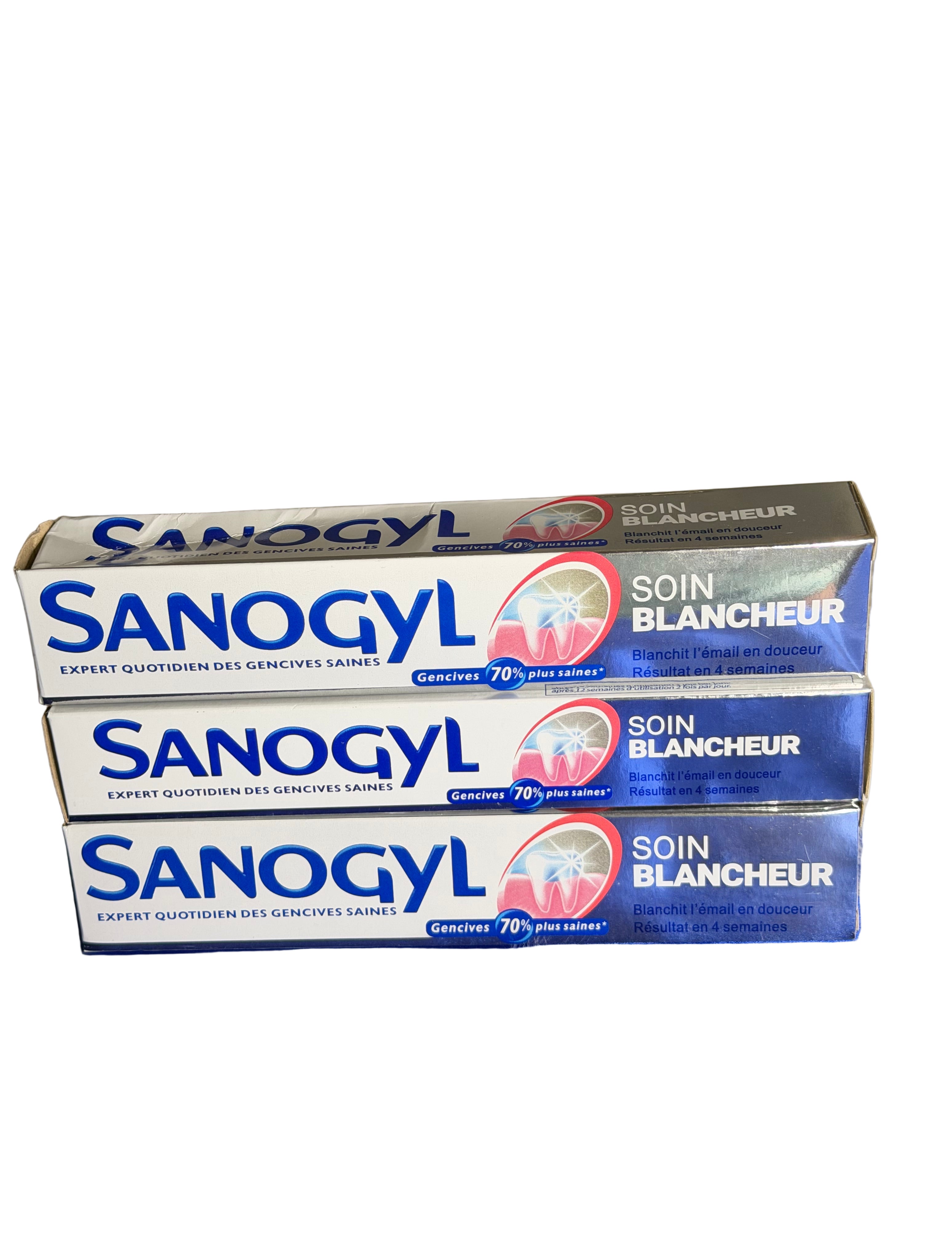 Sanogyl Triple-Care Toothpaste (Global • Whitening • Gum Care)