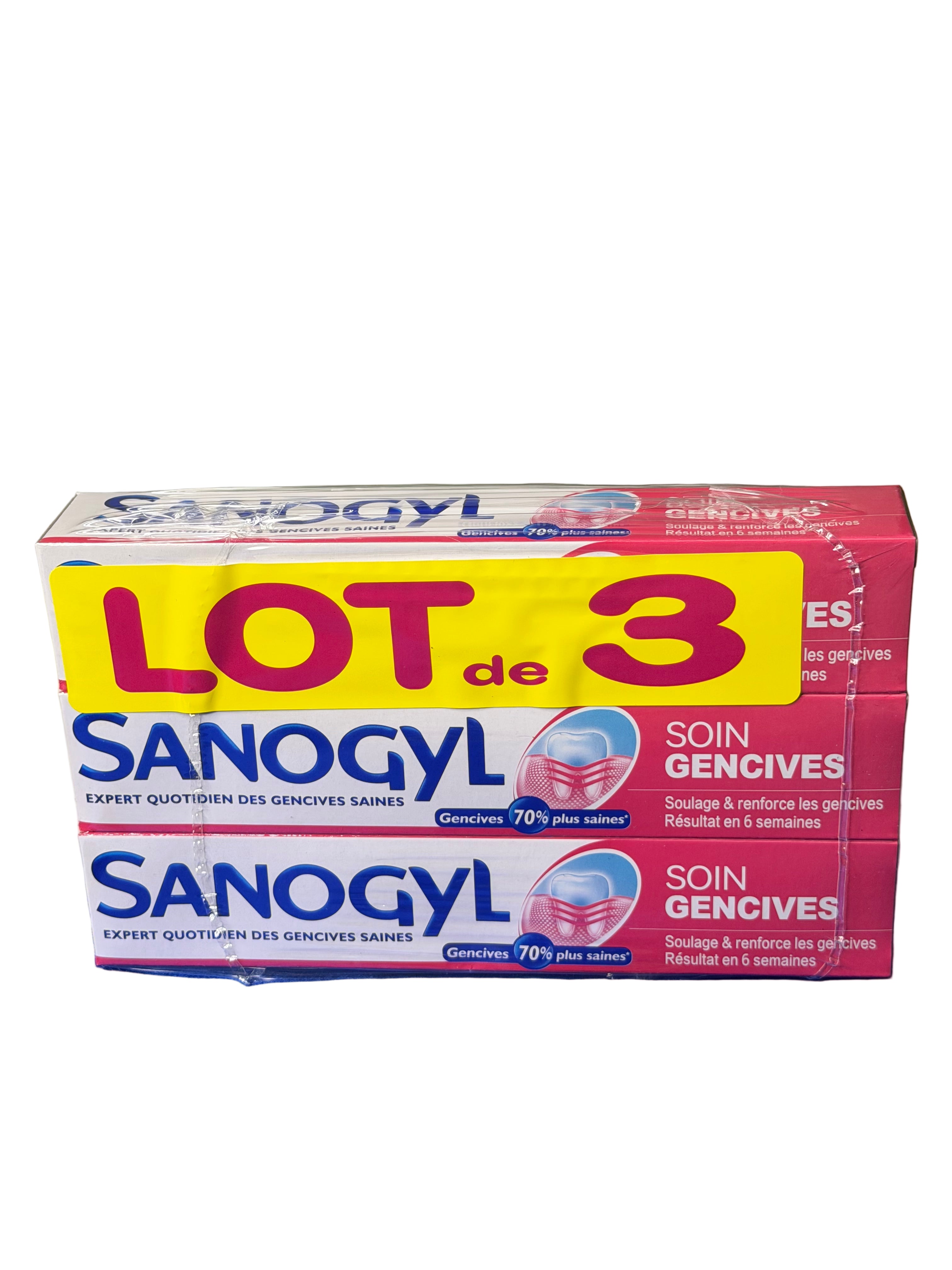 Sanogyl Triple-Care Toothpaste (Global • Whitening • Gum Care)