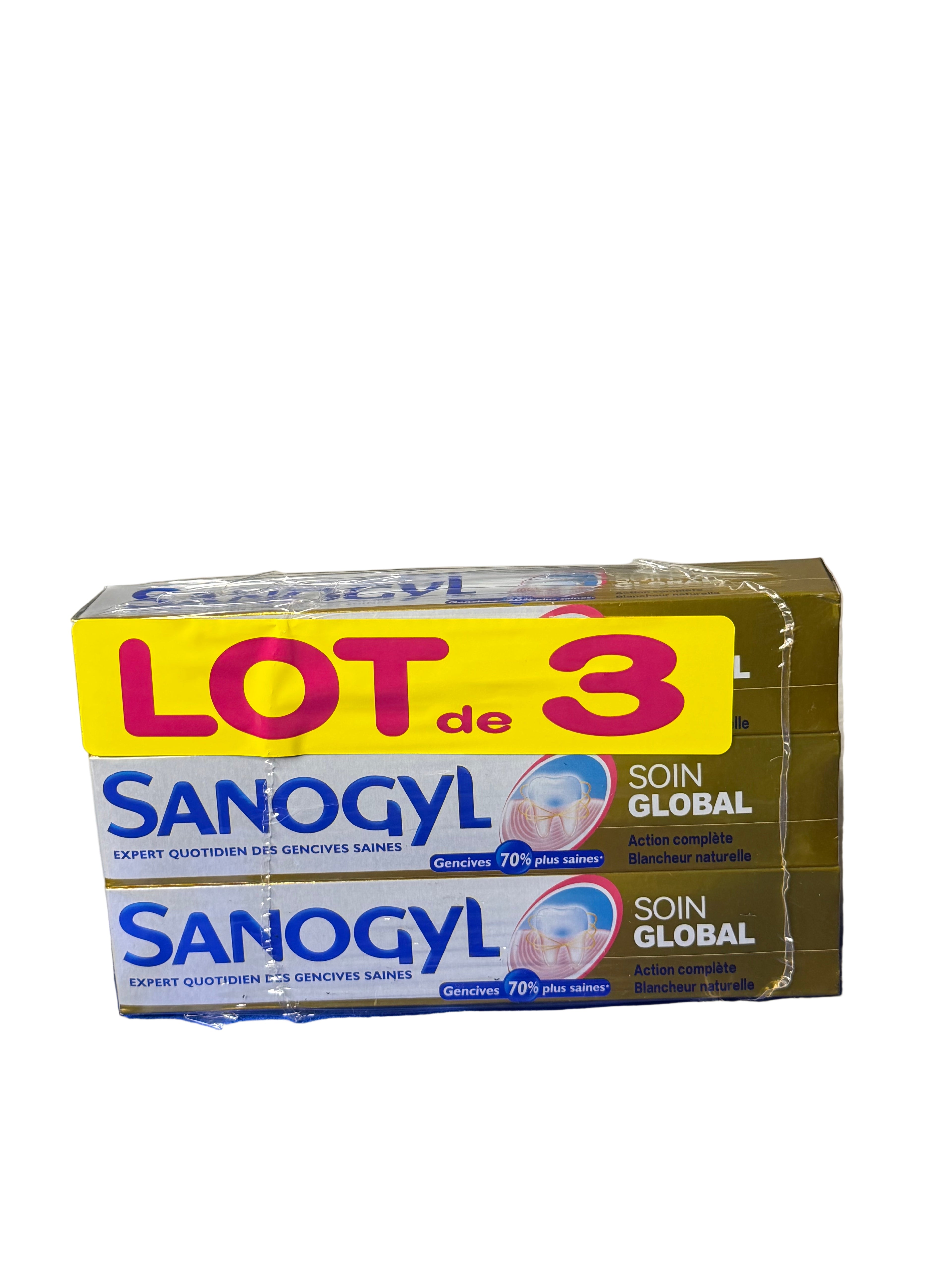 Sanogyl Triple-Care Toothpaste (Global • Whitening • Gum Care)