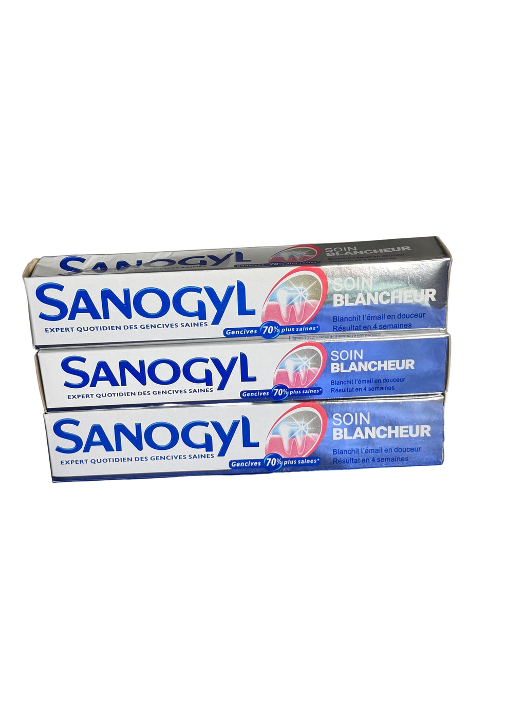 Sanogyl Triple-Care Toothpaste (Global • Whitening • Gum Care)